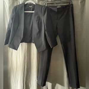 Woman’s black suit pants